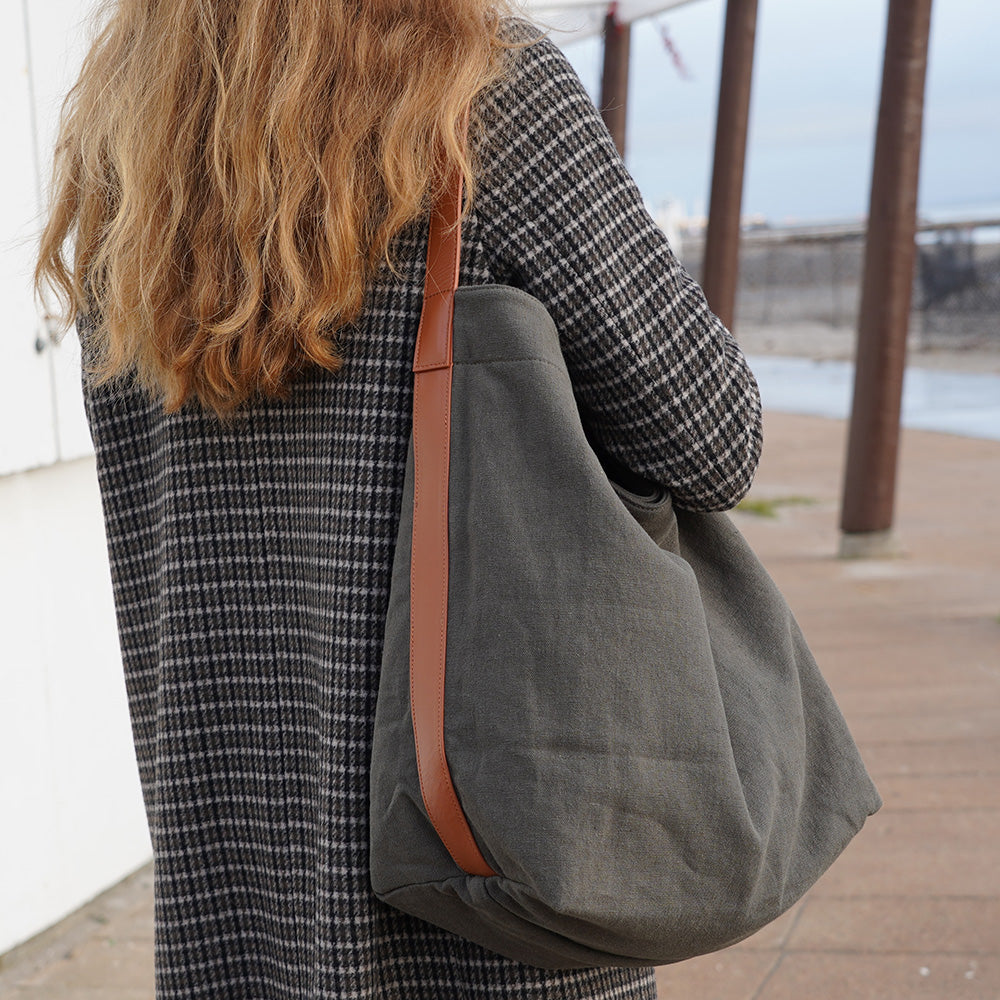 Anjuna - Soft linen shopper bag
