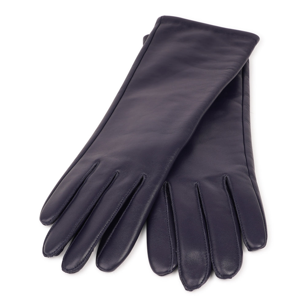Lovelies Studio - The Bargia gloves are crafted from soft, supple leather and lined with luxurious cashmere for exceptional warmth and comfort. Designed with a feminine silhouette, they combine elegance and practicality in one timeless piece. Perfect for elevating your winter wardrobe, these gloves bring a refined finishing touch to any cold-weather outfit.