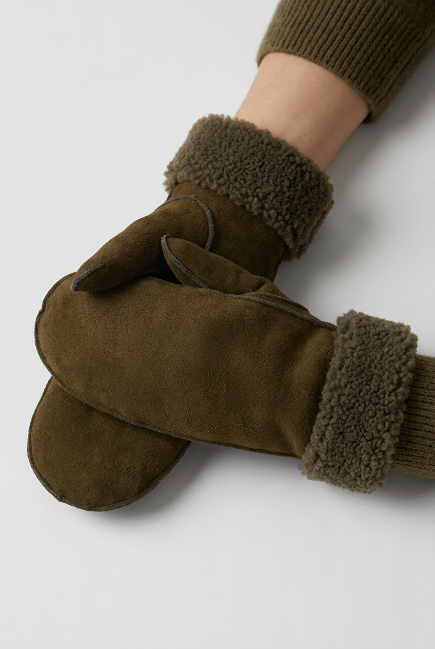 Belukta - Shearling mittens