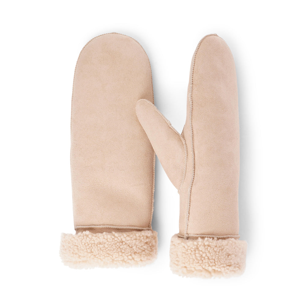 The cozy Belukta mittens are made of 100% Australian double faced shearling.  The palm and upper are soft sheep skin and the beautiful cuff and the lining are made of curly sheep fur. The thumb is made with only one side sawing for the best comfort and style.  Our Belukta mittens are extra long which means that you can fold and wear them in 4 different ways.