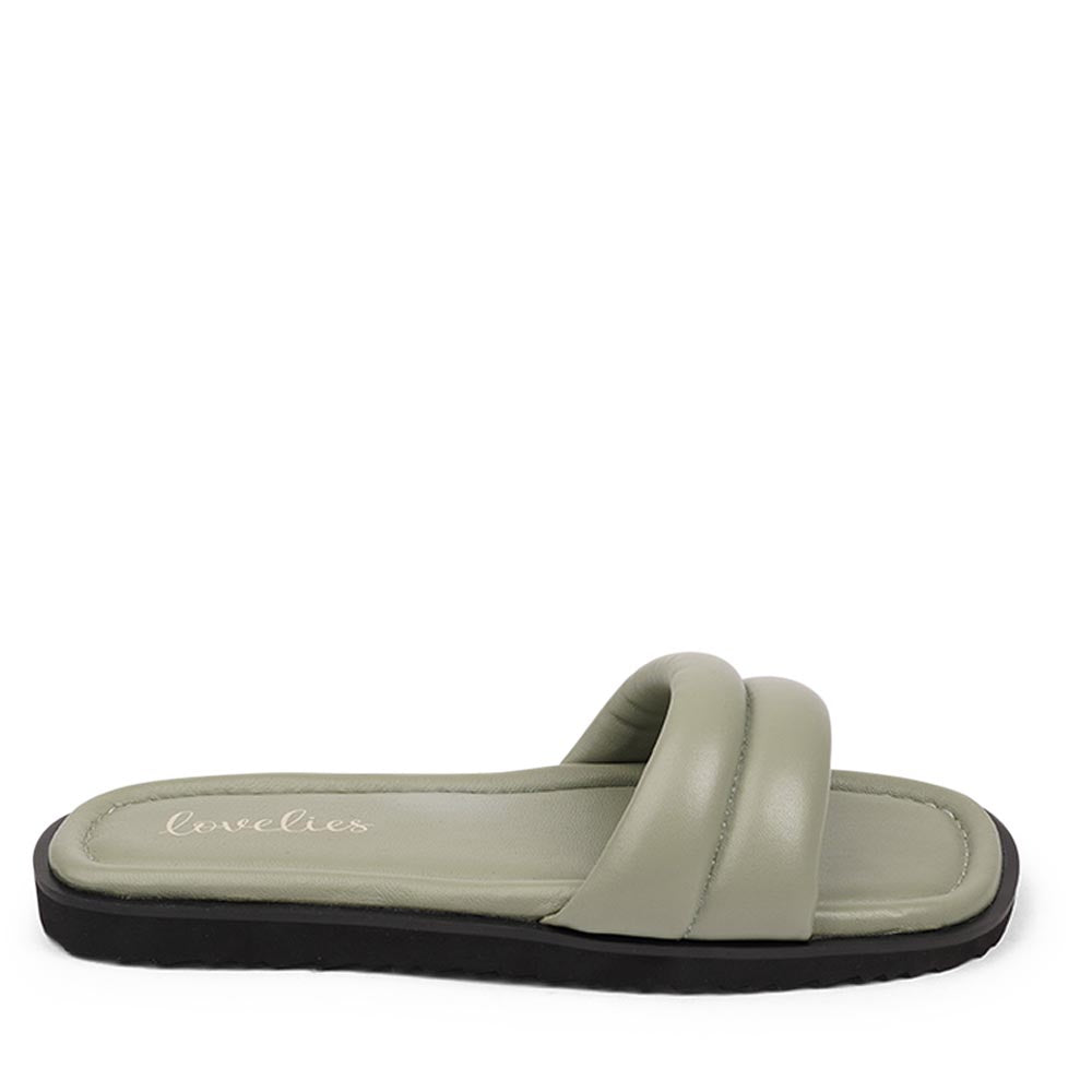 Lovelies Studio - Denmark - Introducing our luxurious soft nappa leather sandals, designed with your comfort and style in mind. Style Bissi in Seagreen