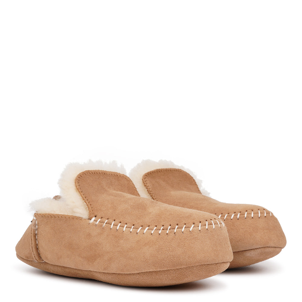 Bolo - Lovelies Studio - Denmark - Crafted from 100% premium sheepskin, the Bolo Shearling Moccasins blend refined elegance with everyday practicality — offering natural warmth, breathability, and comfort that adapts beautifully to every season.