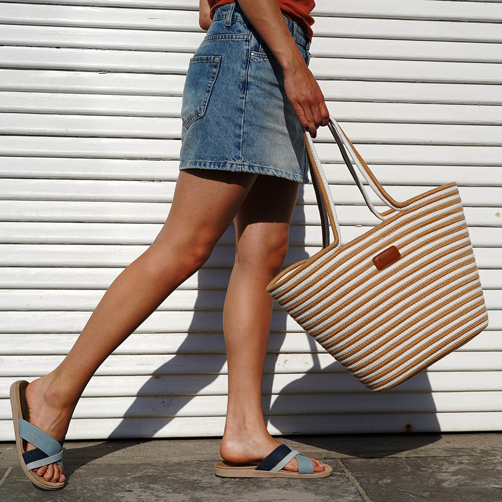 Capri - Cotton Tote - Large