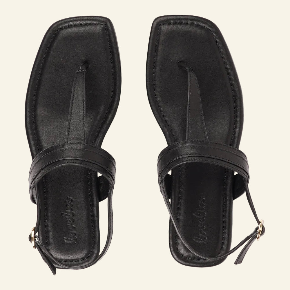 Lovelies Studio - Carini leather sandals - Introducing our luxurious soft nappa leather sandals, designed with your comfort and style in mind. The soft midsole, also covered in supple nappa leather, offers an extra layer of cushioning for unparalleled comfort throughout the day.