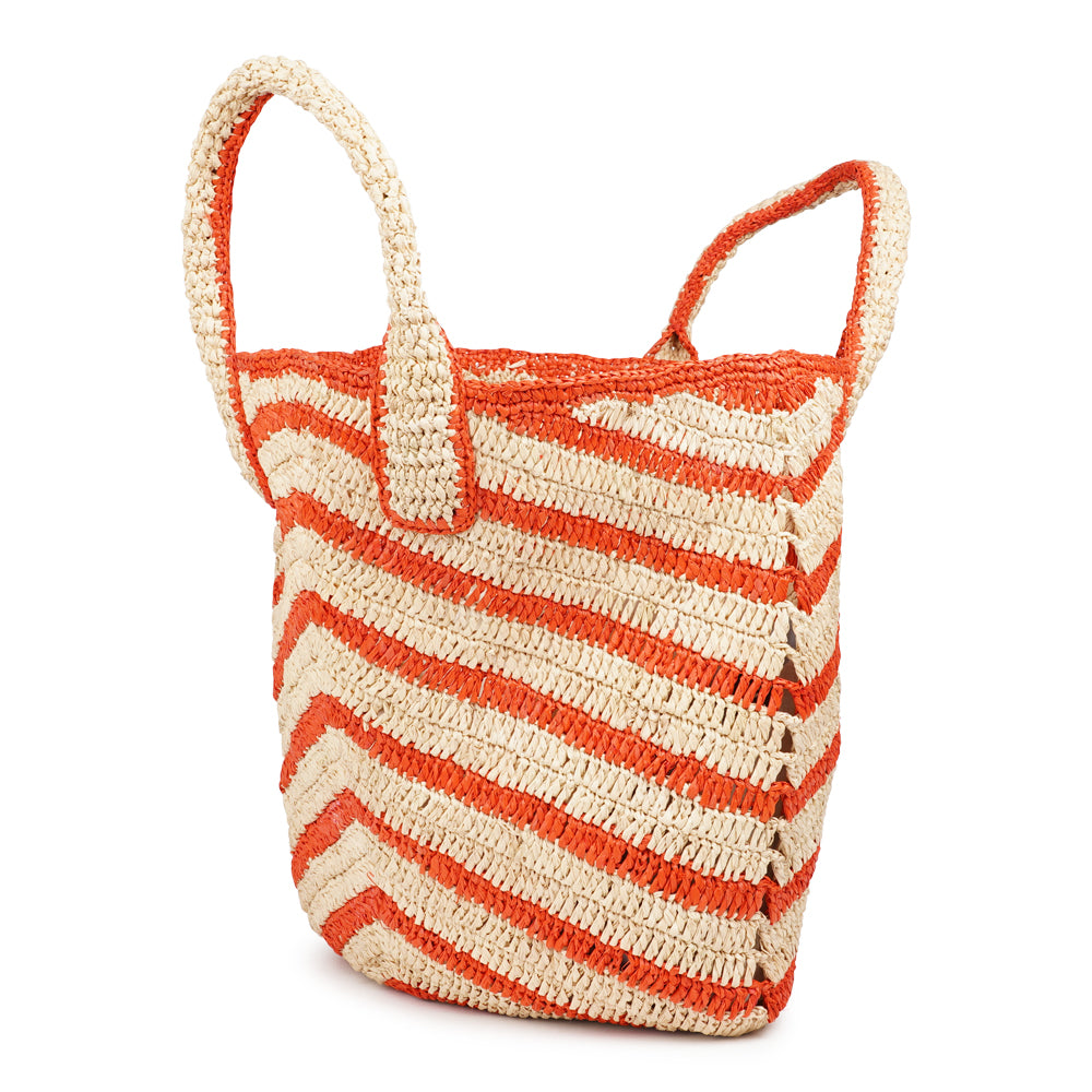 Cavone - Crochet raffia bag