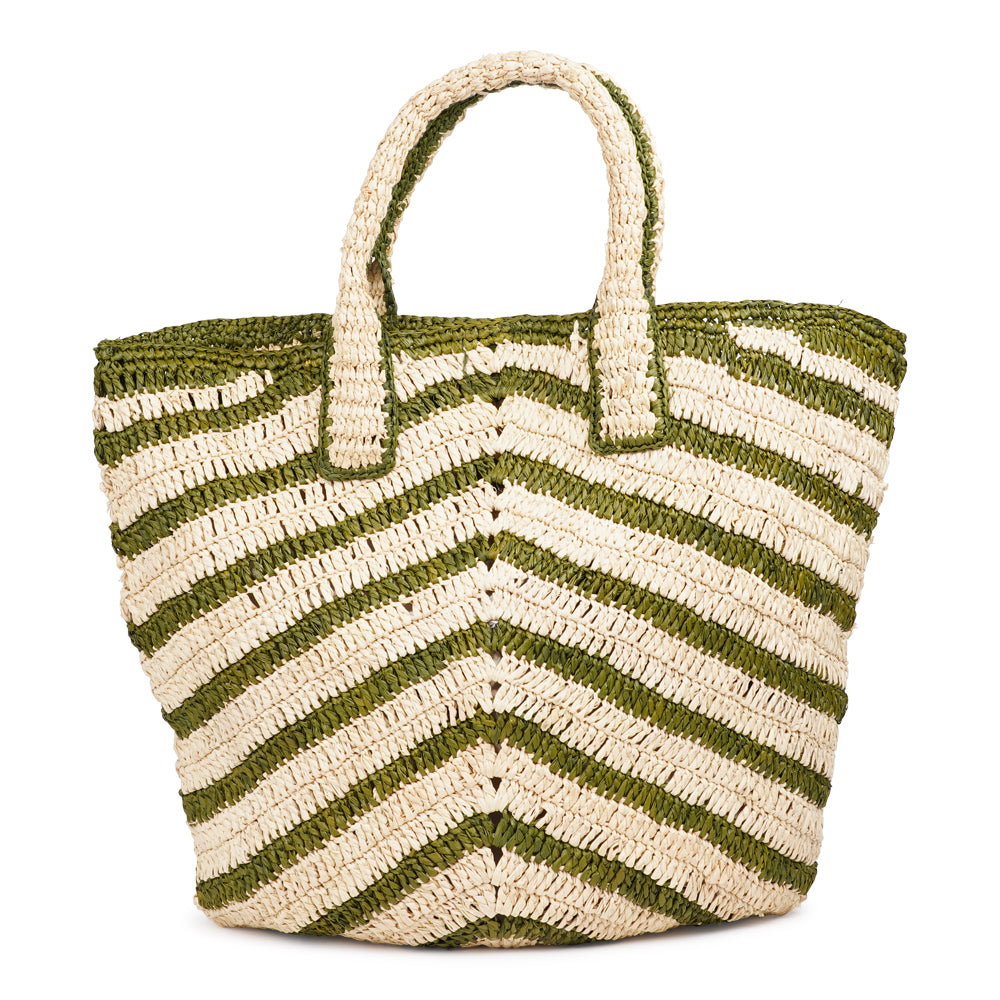 Cavone - Crochet raffia bag