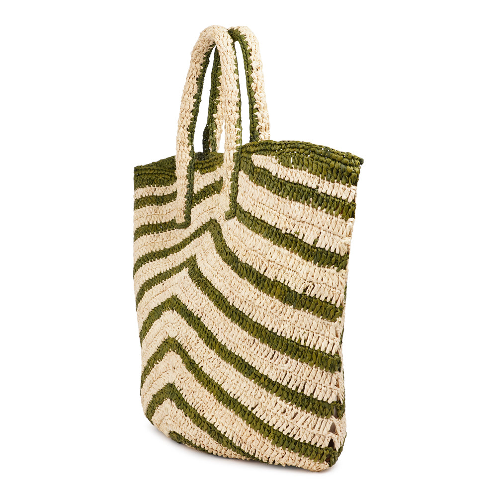 Cavone - Crochet raffia bag