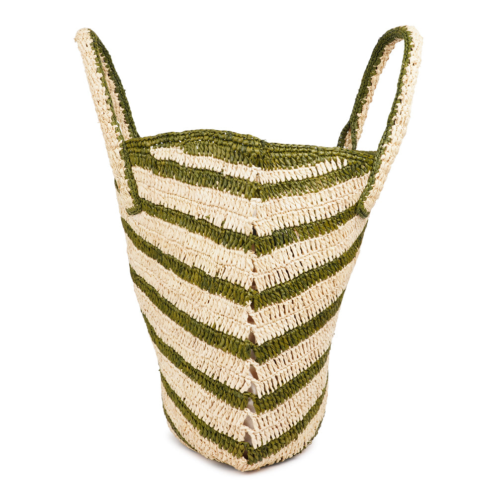 Cavone - Crochet raffia bag