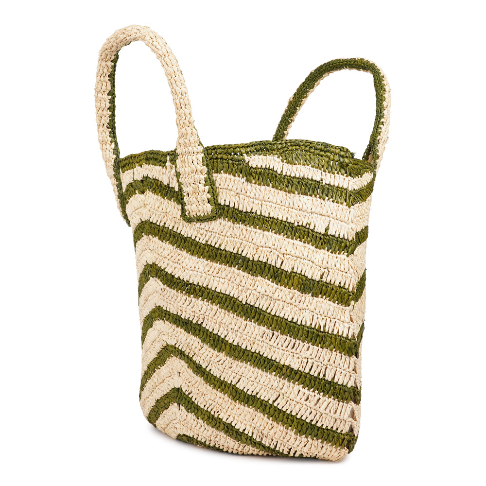 Cavone - Crochet raffia bag