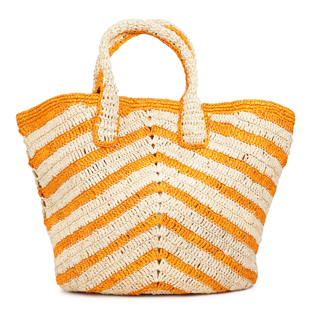 Cavone - Crochet raffia bag