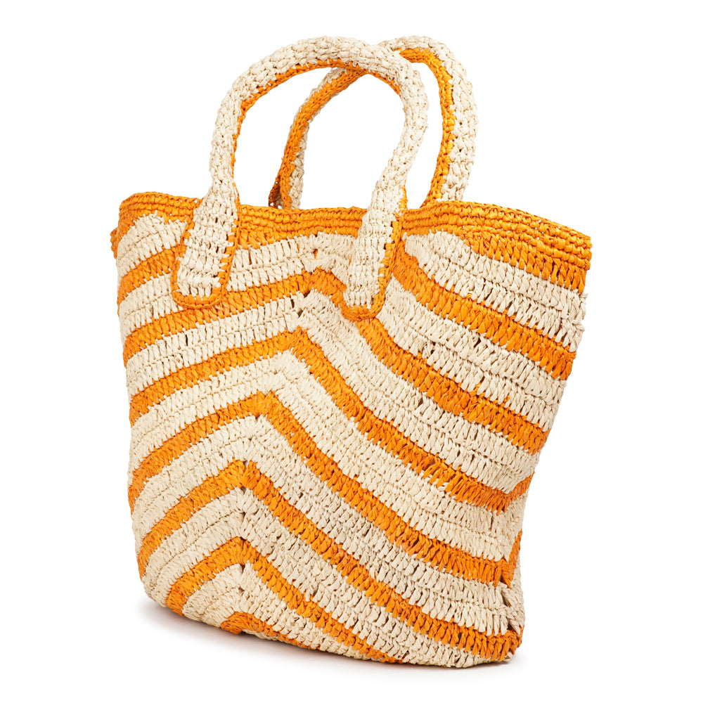 Cavone - Crochet raffia bag