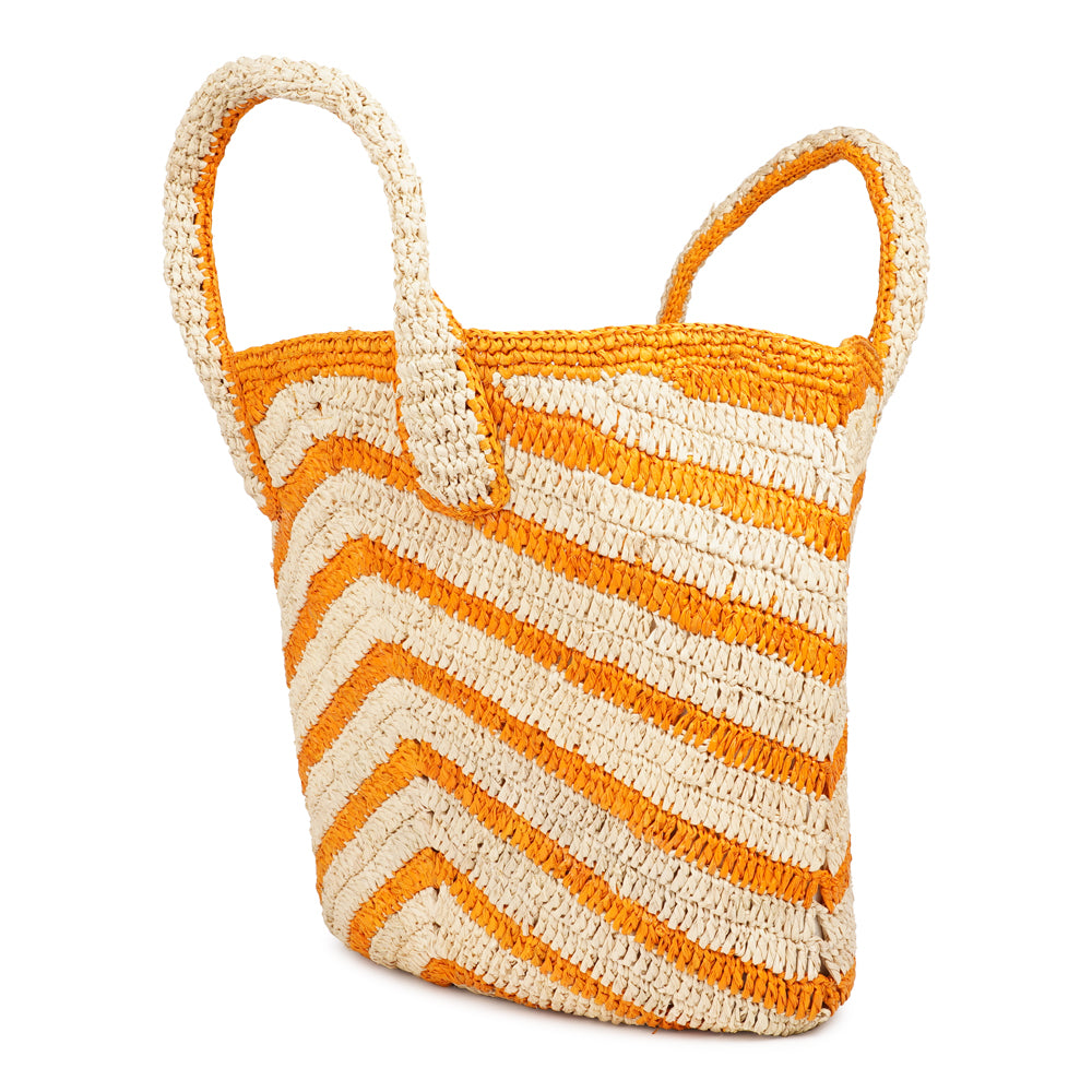 Cavone - Crochet raffia bag