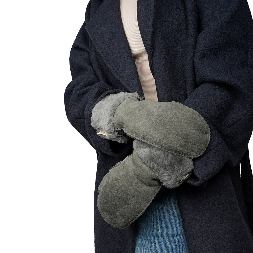 Cima - Long Shearling mittens