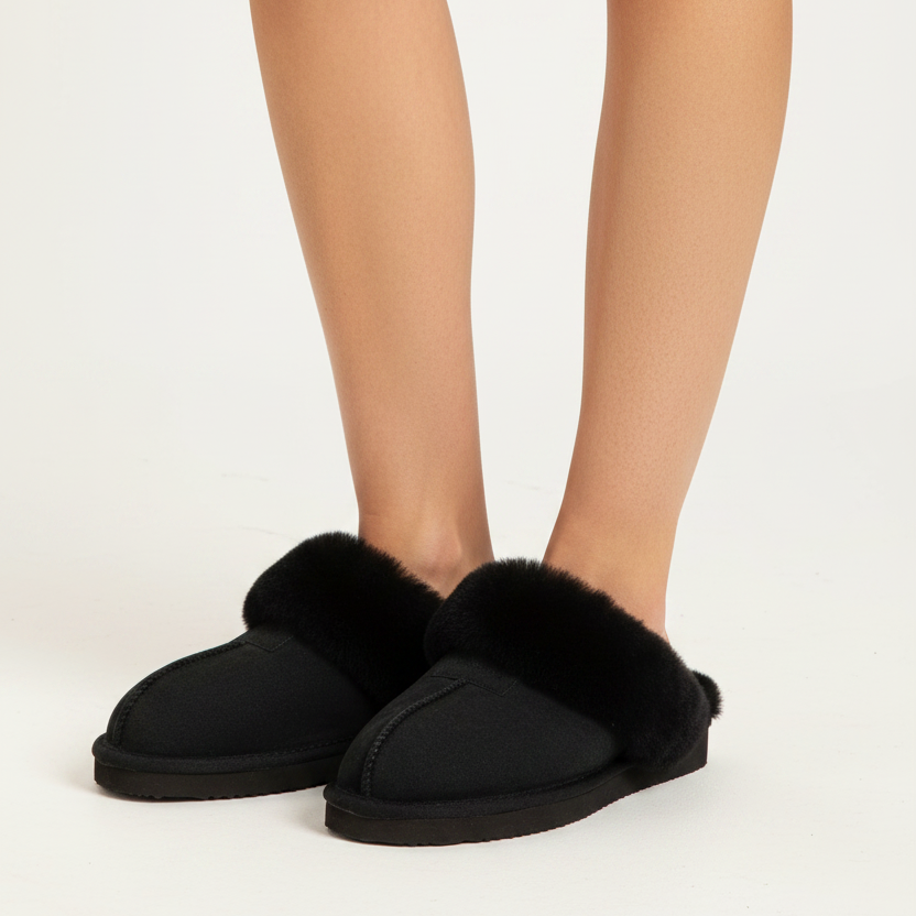 Comba - Shearling Slippers