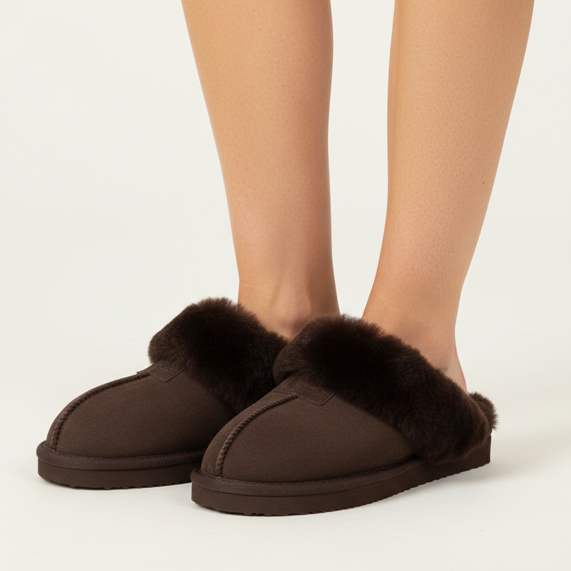 Comba - Shearling Slippers