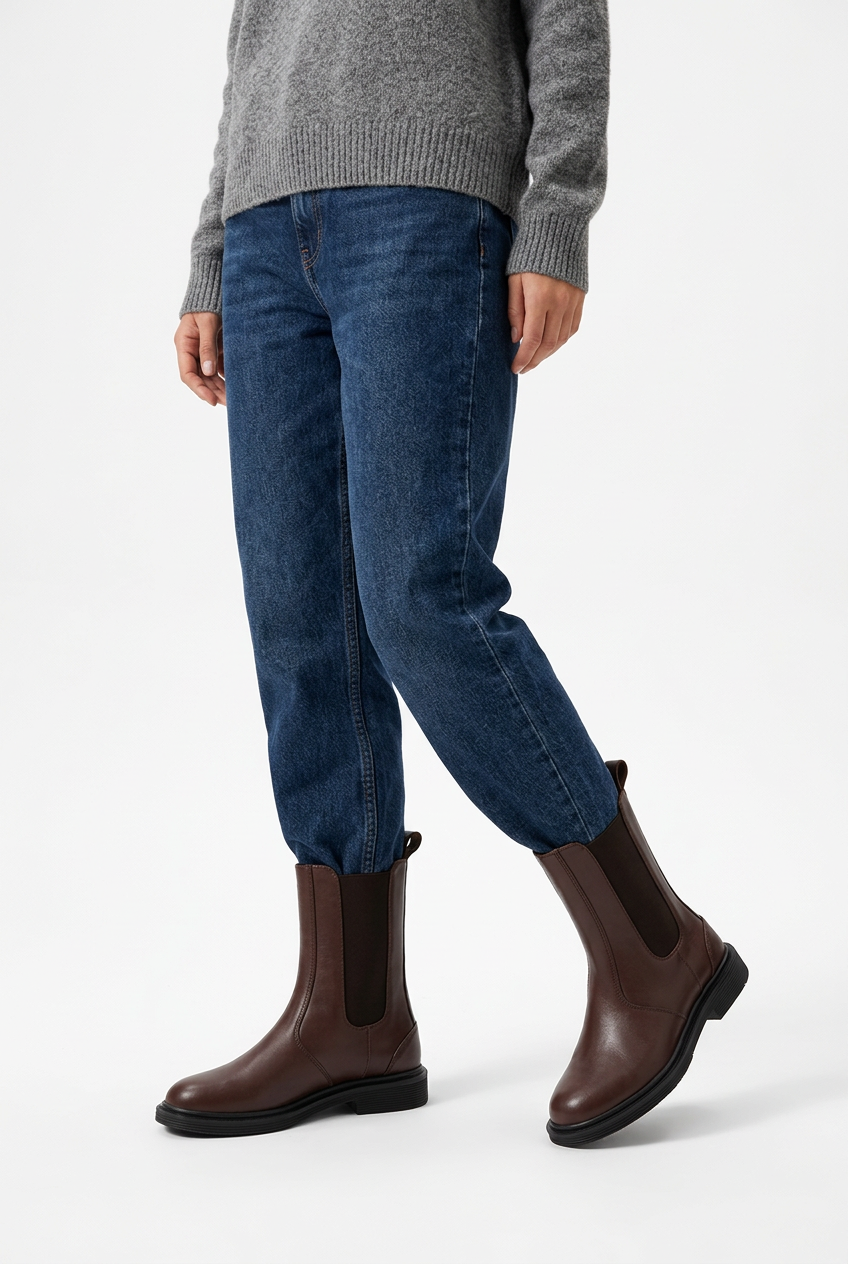 Felline - leren booties