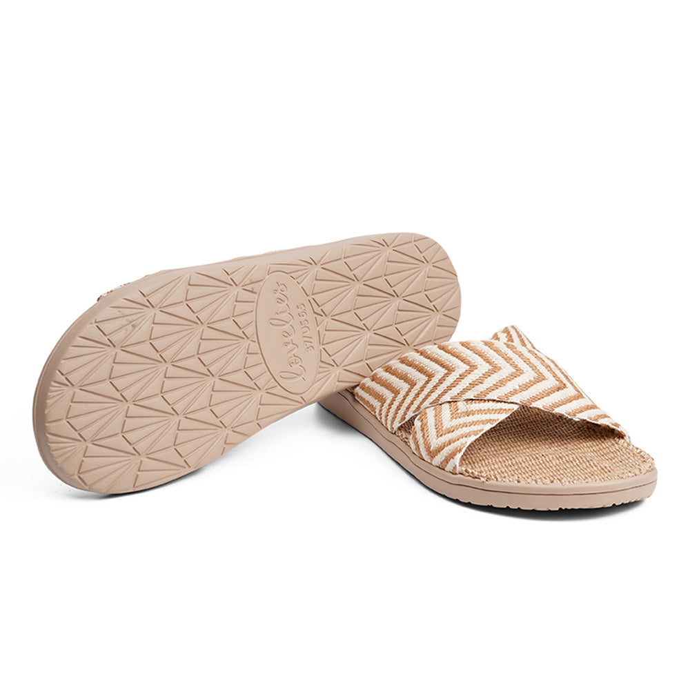 With great comfort and beautiful summer colors. The butter soft rubber sole is covered with fine natural jute for the best fit, style and comfort. The crossing bast straps are special designed and in wonderful colors for the Lovelies style Formentera. We are proud of the high quality and sure that you will love Formentera. Designed with love to all the beautiful beaches and get aways in Formentera, the little small island close to Ibiza.