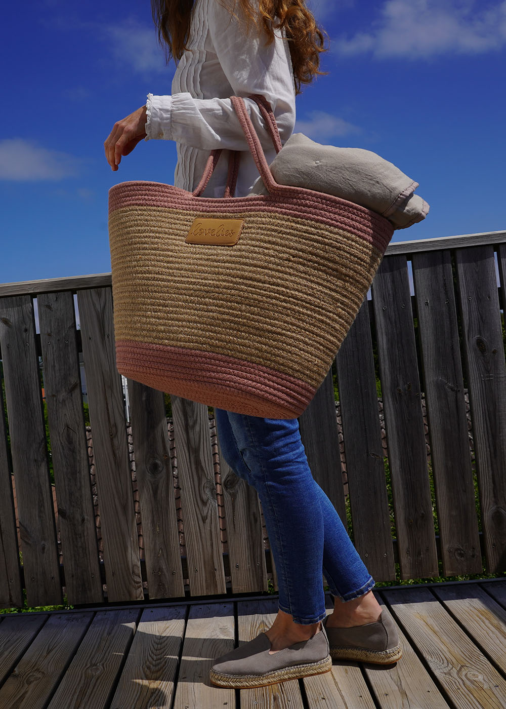 Flamencos - Beach bag - Large