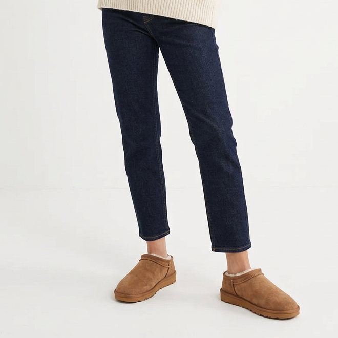 Genini - Shearling super low støvler