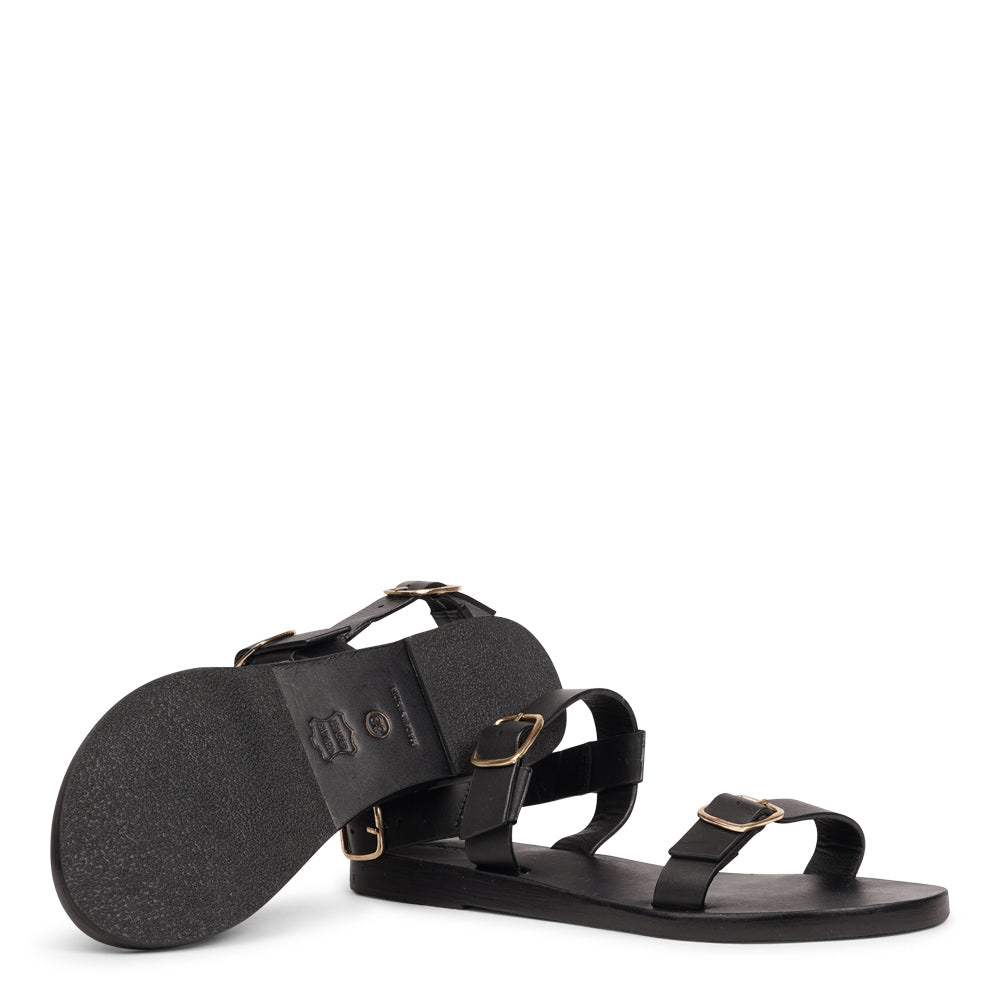 Meet Giglio, our handcrafted leather sandal designed for feminine style and everyday comfort. With three adjustable buckles for a personalized fit, Giglio combines form and function effortlessly.
Crafted from vegetable-tanned buffalo leather, the straps offer a soft yet durable feel, while the leather sole with rubber grip ensures stability with every step. Whether you're dressing up or going casual, Giglio is your perfect warm-weather companion.