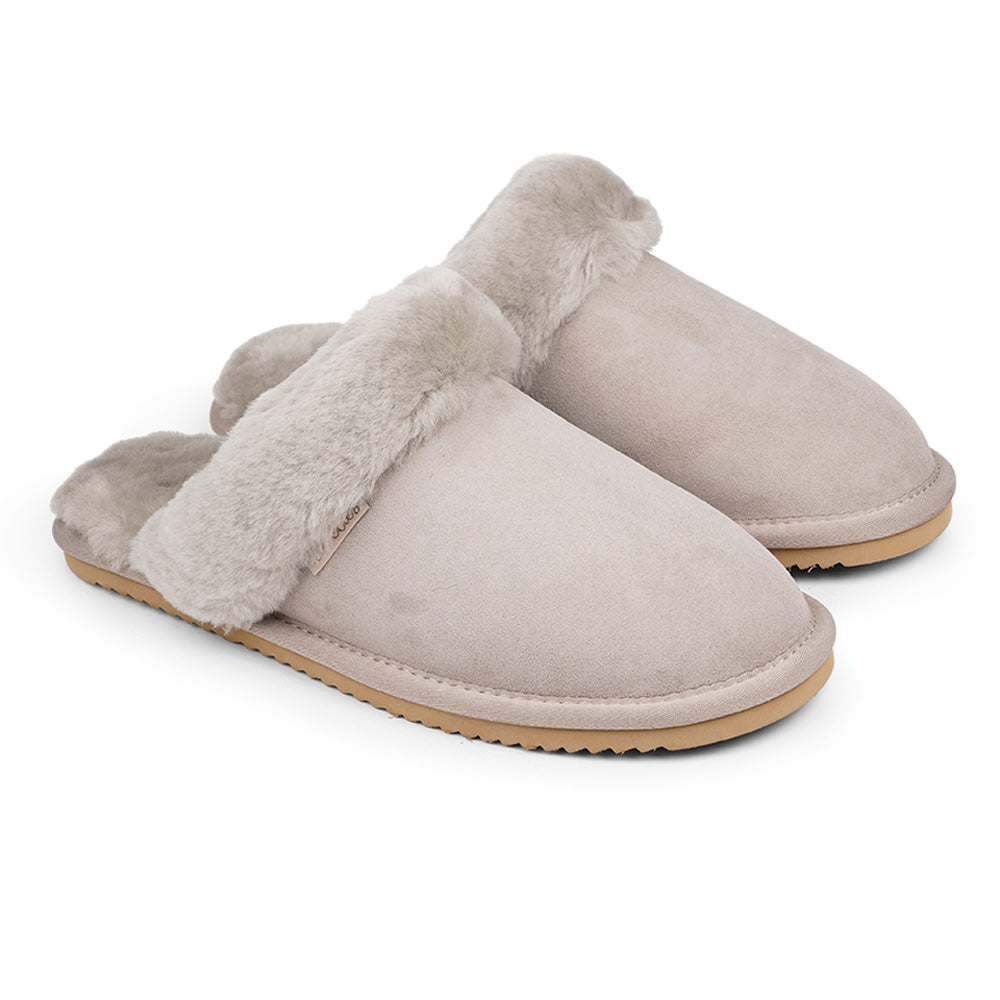 Lovelies shearling slippers are the essence of comfortability. When you’re in the need of surrounding your feet in soft and warm slippers, Lovelies shearling slippers are the answer. With soft and durable soles, warm shearling and a gorgeous design, you’ll never want to wear any other home-shoe to make you feel at ease.