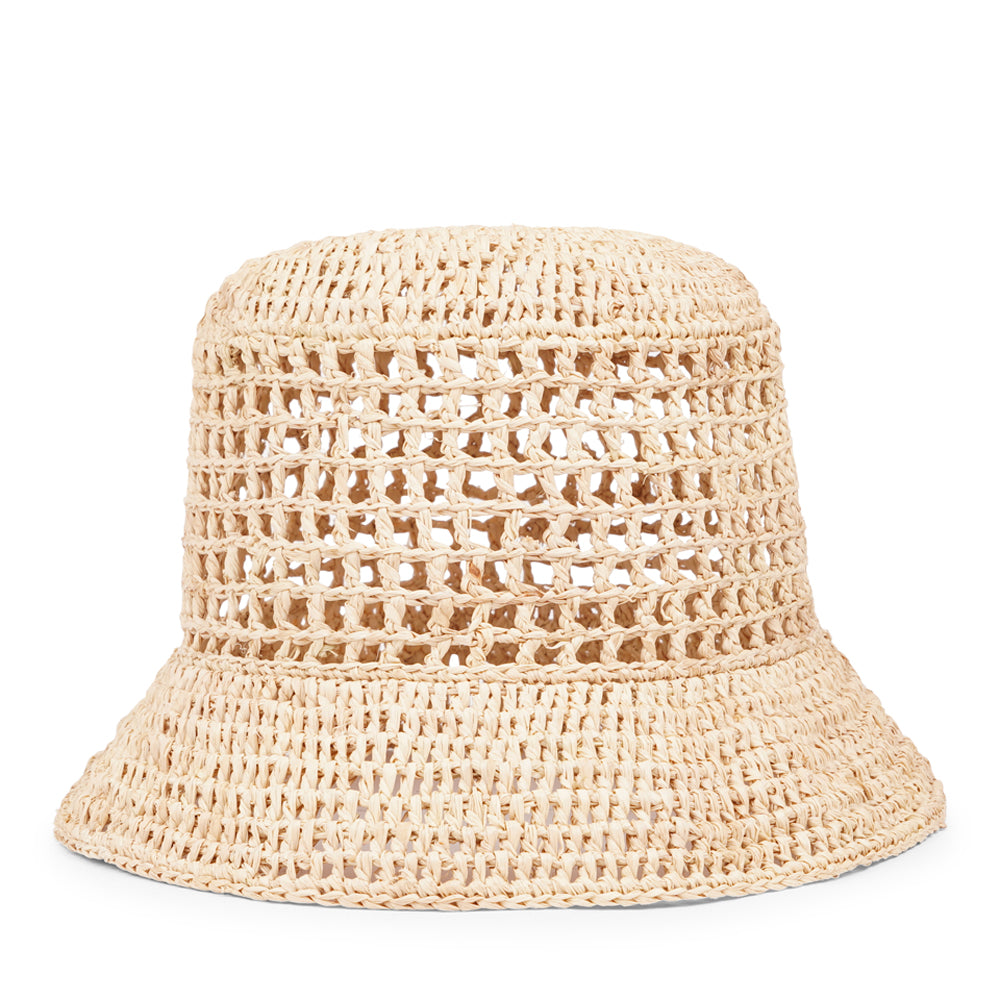 Grassi - Raffia bucket hat display picture 1