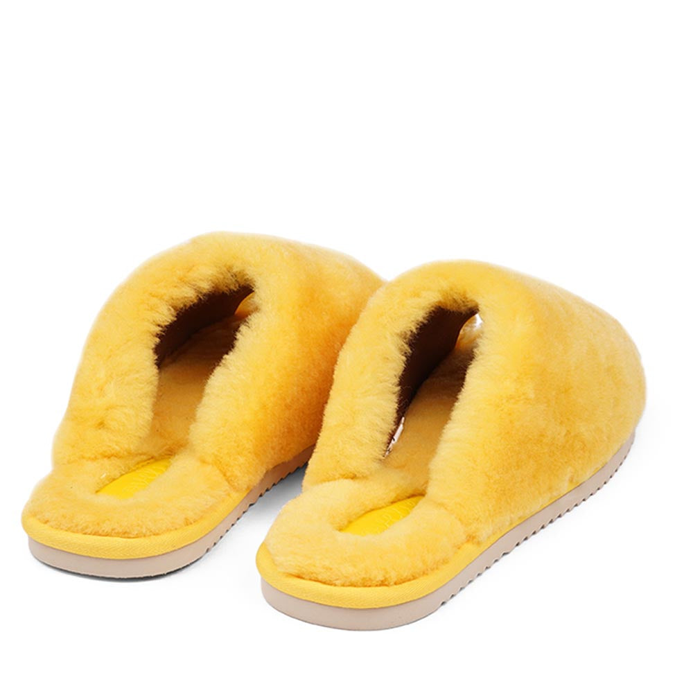 Lovelies shearling slippers are the essence of comfortability. When you’re in the need of surrounding your feet in soft and warm slippers, Lovelies shearling slippers are the answer.