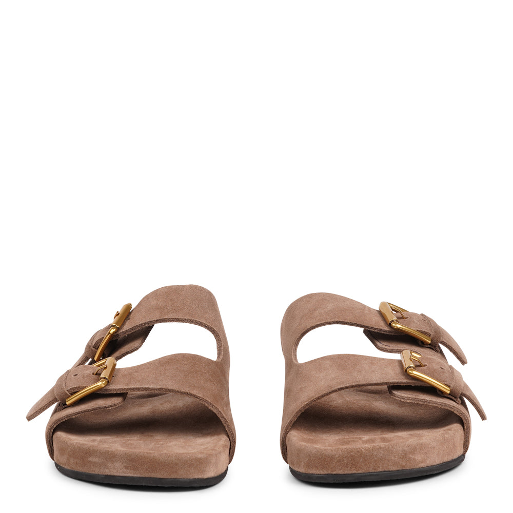 Lovelies Studio - Effortlessly laid-back with a touch of understated luxury, these suede sandals are designed for all-day comfort and timeless appeal. Crafted from rich, soft suede, they feature two wide straps with adjustable gold-tone buckles for a customizable fit. The contoured footbed offers light support, while the flexible sole ensures ease of movement from indoors to out.
Perfect for casual days, warm getaways, or everyday lounging in style.
Adjustable straps with metal buckles
Soft, cushioned foot