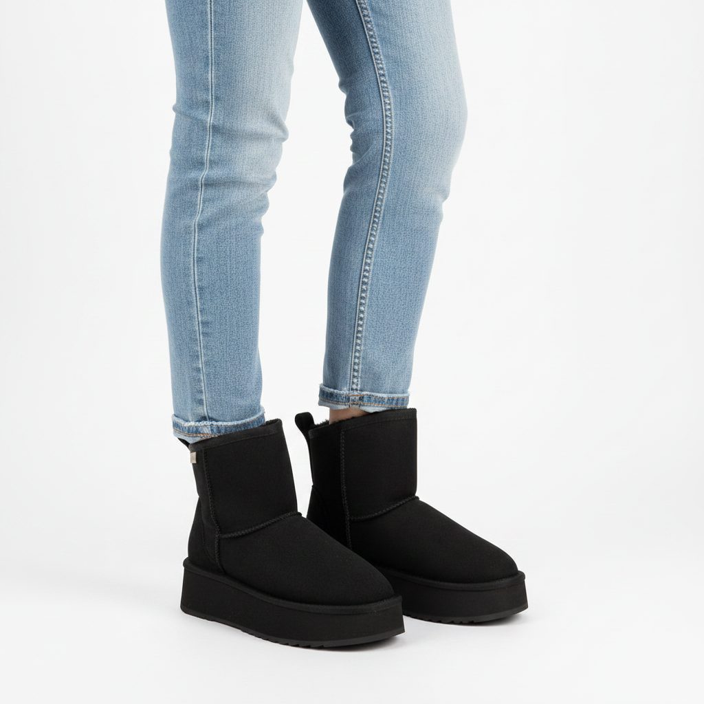 Laveno - Double faced shearling Boots