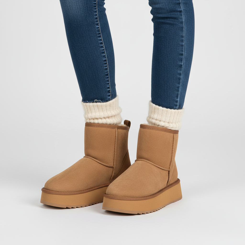 Majura – Niedrige Stiefel aus Lammfell