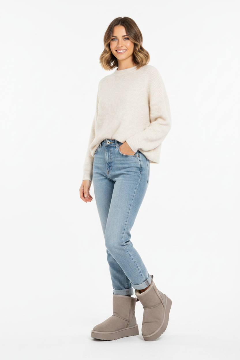 Laveno - Double faced shearling Boots