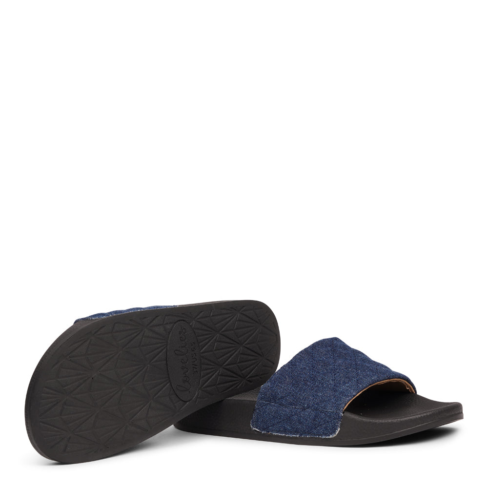 Cerrate – Bast-Slides mit gemustertem Obermaterial