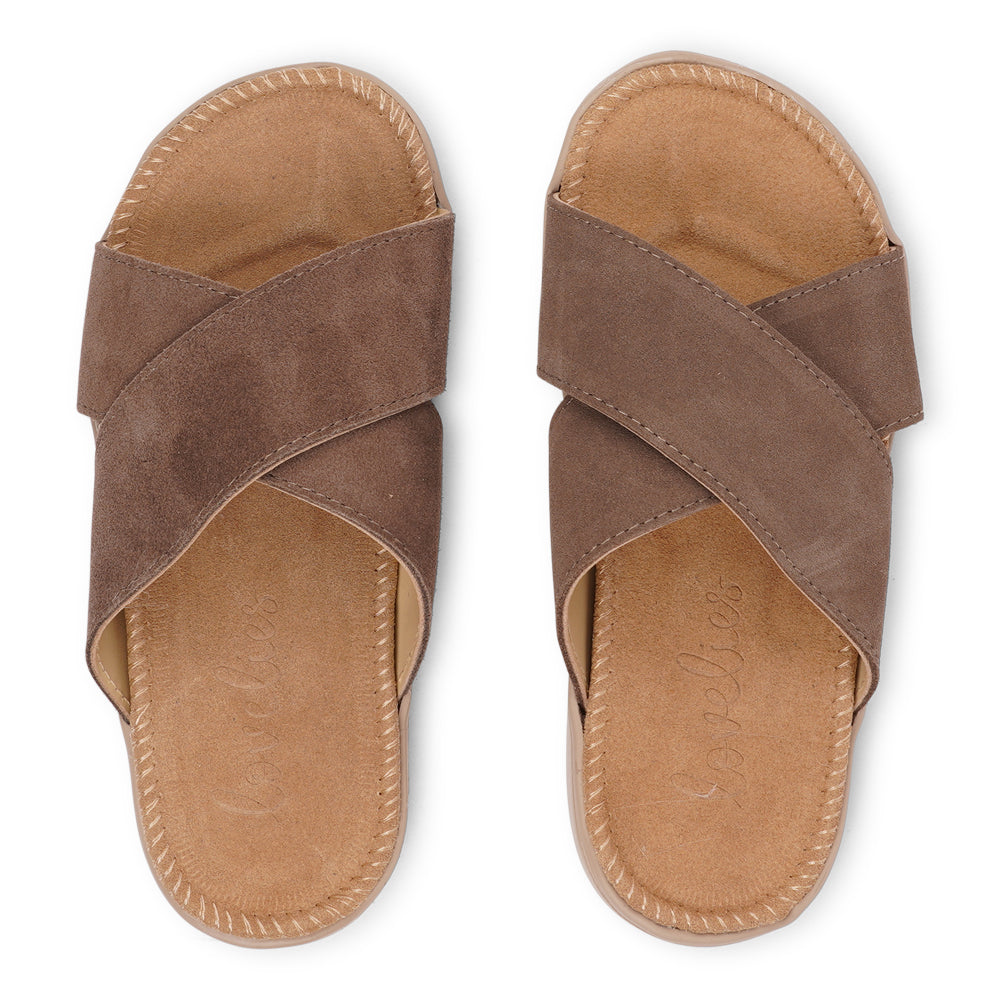 Little Bellevue - Suede sole & suede straps