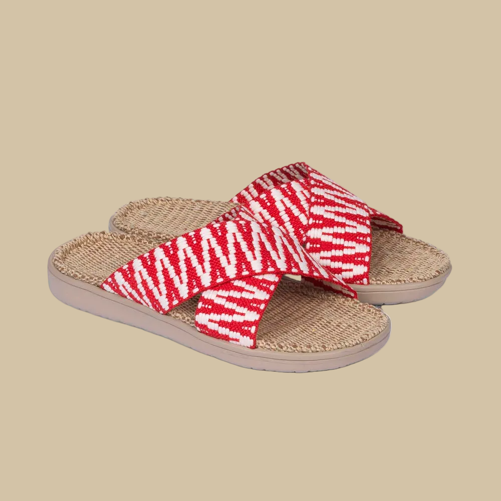 Little Harmal - Jute sole & woven straps