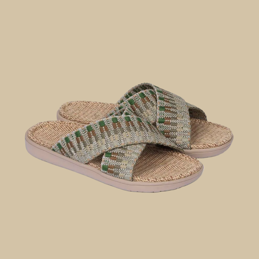 Little Harmal - Jute sole & woven straps