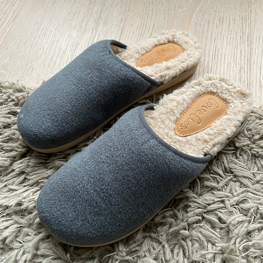  These slip-on wonders redefine the essence of coziness. When your feet crave the embrace of soft and warm slippers, Soori is the solution. Featuring plush yet durable soles, premium wool, and a stunning design, these lounge slippers are a luxurious retreat for your feet. Once you experience the unmatched comfort of Soori, you'll never want to slip into any other home-shoe, making every step a blissful journey of ease and style.