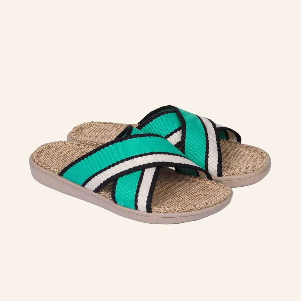 Little Marbella - Jute sole & woven straps