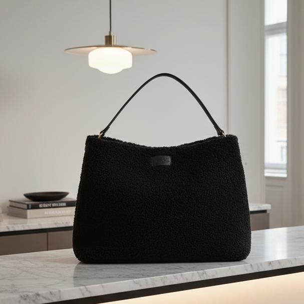 Mainling - Shearling handbag
