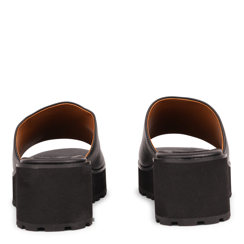 Marinella - High leather sandal