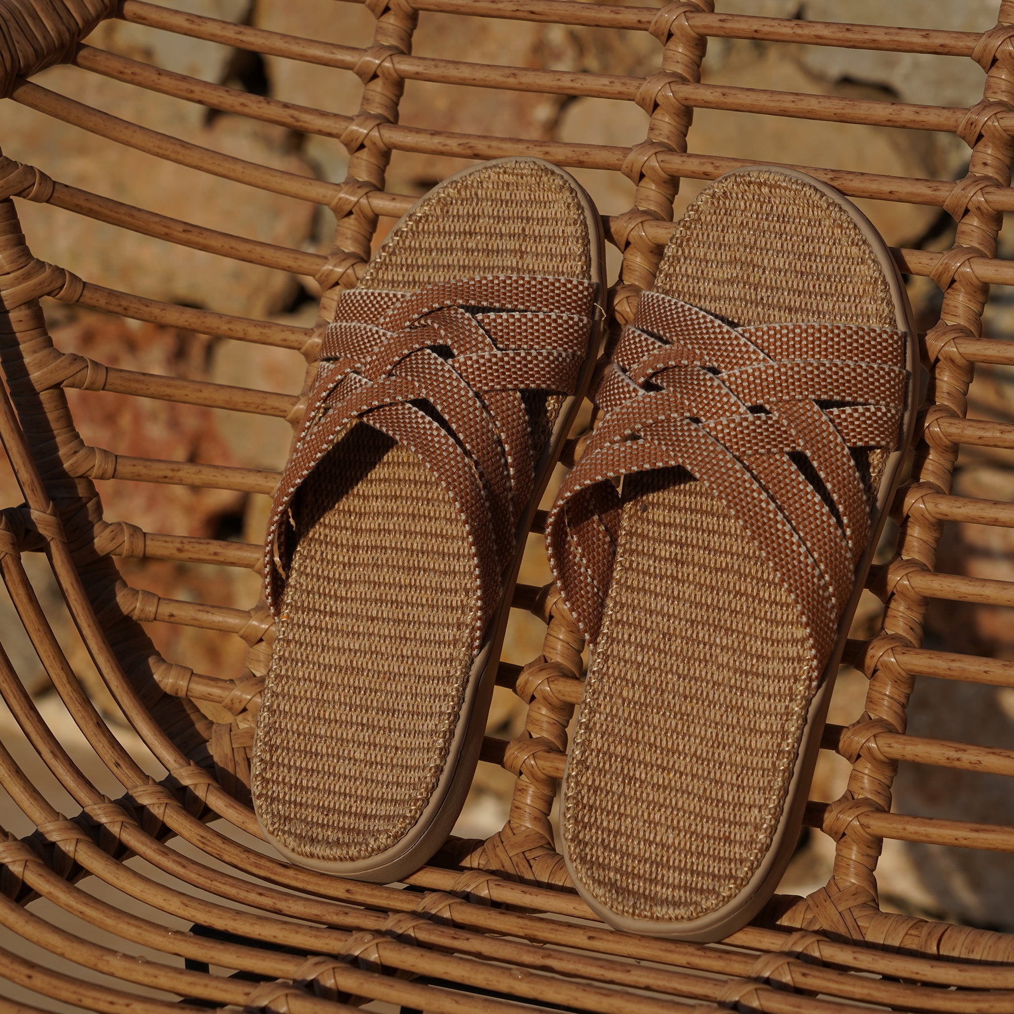 Lovelies Studio - This sumptuous sandal is composed of luxuriantly soft and resilient gum rubber, with a natural jute innersole. The closely woven cotton straps infuse a delicate and fanciful aesthetic, providing an effortless sophistication for any ensemble.