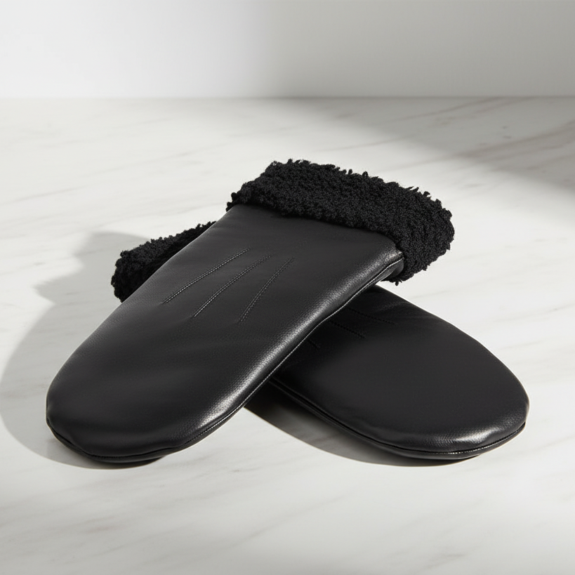 Matera - Elegant Leather Mittens