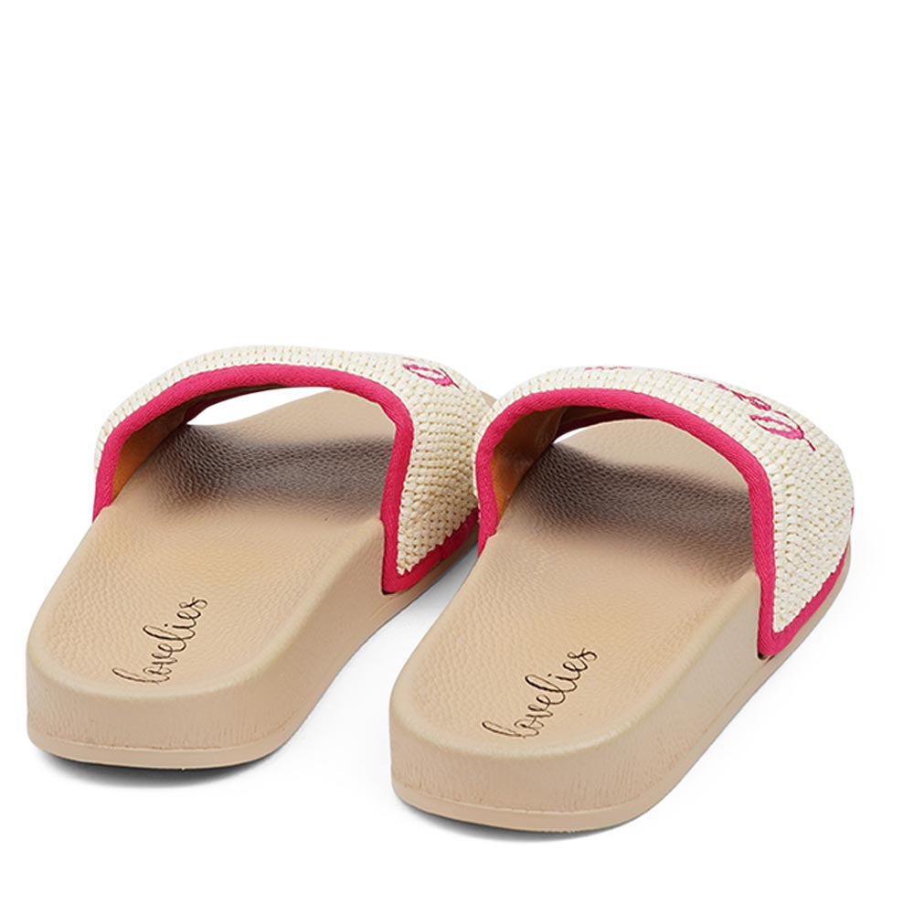 Step Into Summer with the Mayala Slides
Light, breezy, and effortlessly chic—Mayala slides are your must-have for the season. Designed with beautifully patterned uppers and a feather-light rubber sole, they offer all-day comfort from beach strolls to sunset drinks.
The snug-fitting bast strap adds a touch of Ibiza-inspired charm, making these slides the perfect blend of casual elegance and laid-back luxury.
Slip into Mayala and let your summer style shine!
