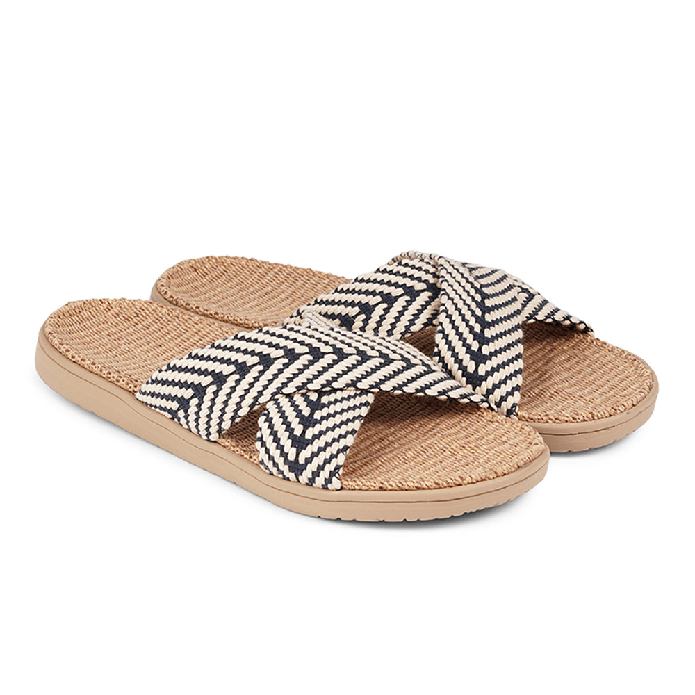 Step into summer with the effortlessly cool and casual Molona sandal—designed for all-day comfort and timeless style. With its durable rubber outsole and soft cushioned midsole, Molona gives you that perfect bounce to keep you moving from sunrise to sunset.
The midsole is wrapped in finely woven jute, adding a light, breathable feel that keeps your feet fresh and relaxed. Two elegant woven cotton straps complete the look, offering a feminine touch that easily transitions from laid-back to dressed-up.