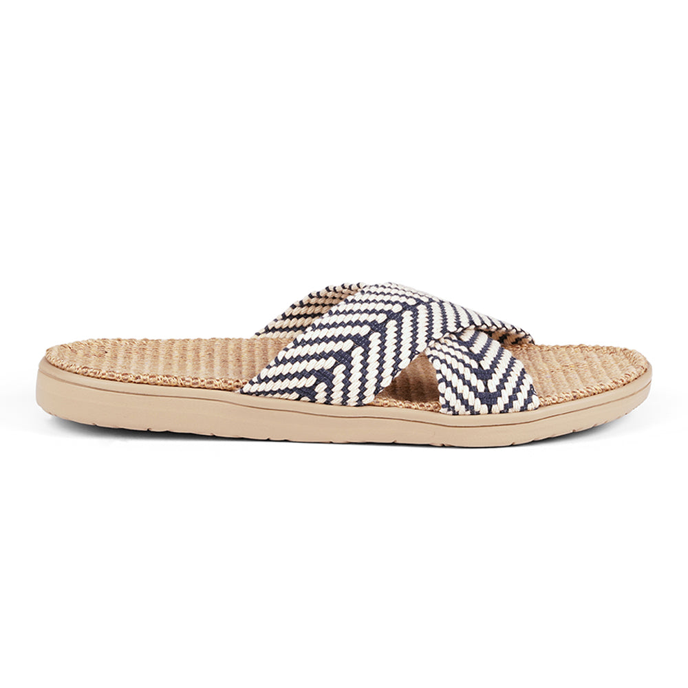 Lovelies Studio - Cool and casual Molona sandal - designed for all-day comfort and timeless style. With its durable rubber outsole and soft cushioned midsole, Molona gives you that perfect bounce to keep you moving from sunrise to sunset.
The midsole is wrapped in finely woven jute, adding a light, breathable feel that keeps your feet fresh and relaxed. Two elegant woven cotton straps complete the look, offering a feminine touch that easily transitions from laid-back to dressed-up.