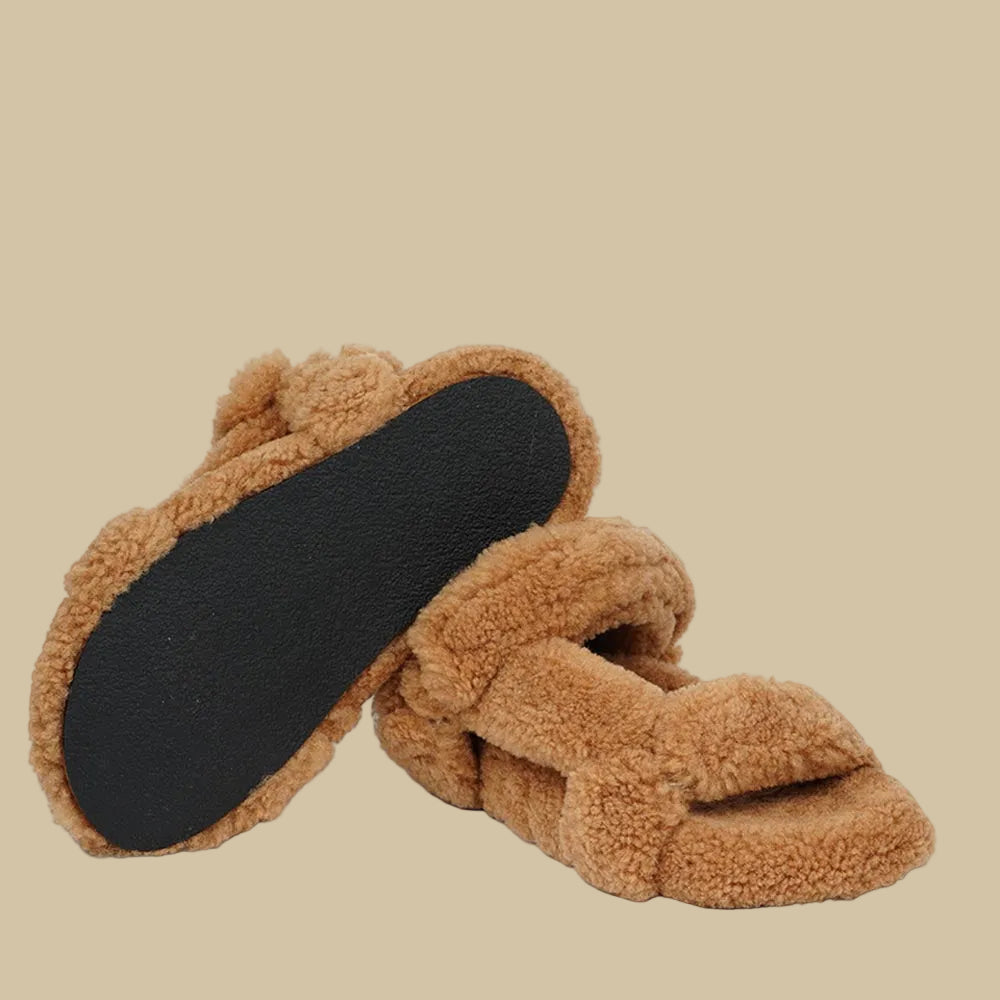 Molina - Shearling trekking Sandal
