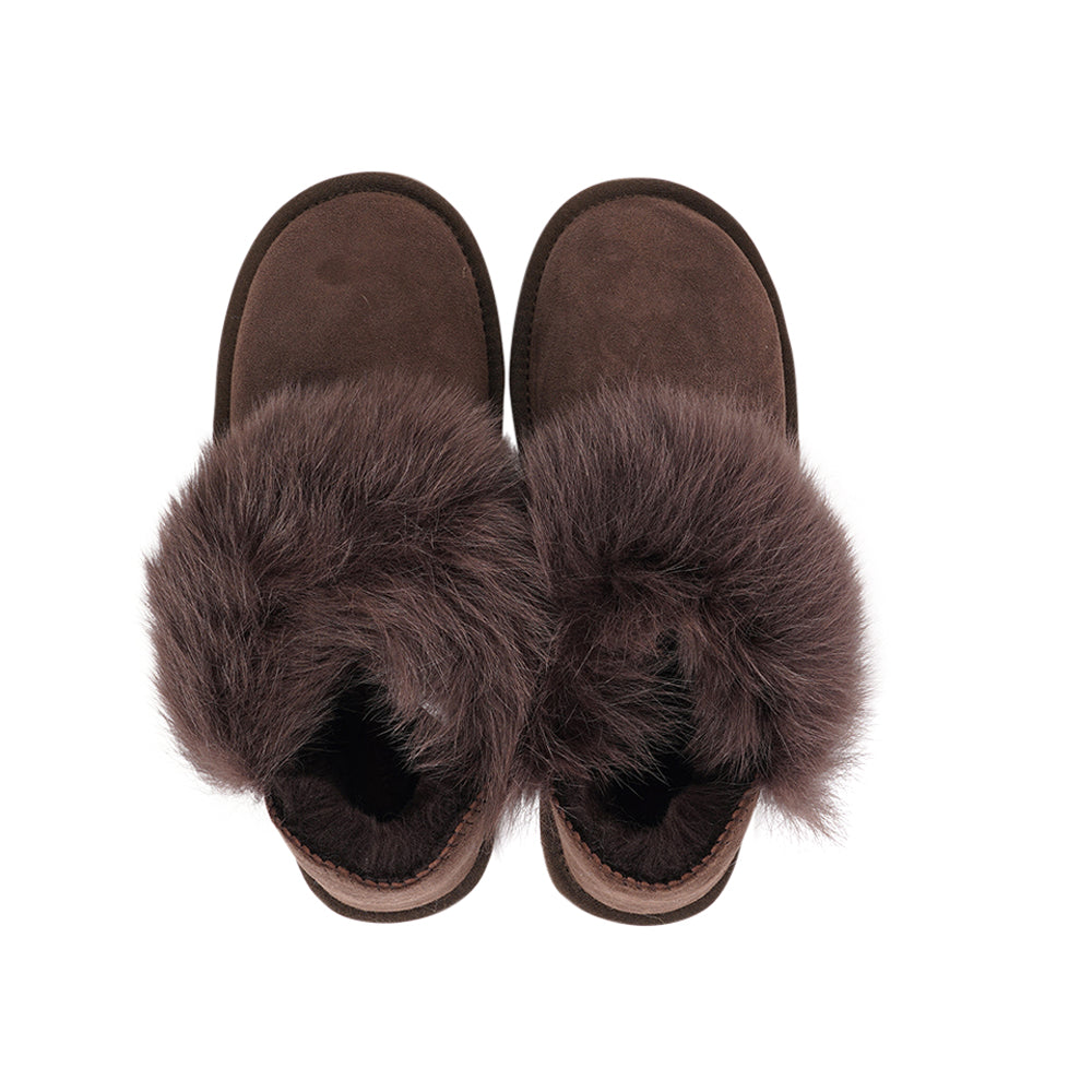 Lovelies - Lovelies shearling slippers are the essence of comfortability. When you’re in the need of surrounding your feet in soft and warm slippers, Lovelies shearling slippers are the answer. With soft and durable soles, warm shearling and a gorgeous design, you’ll never want to wear any other home-shoe to make you feel at ease.