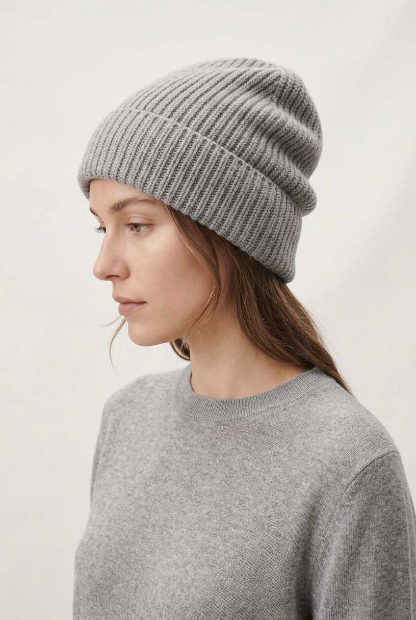 Muttler - Knitted cashmere beanie