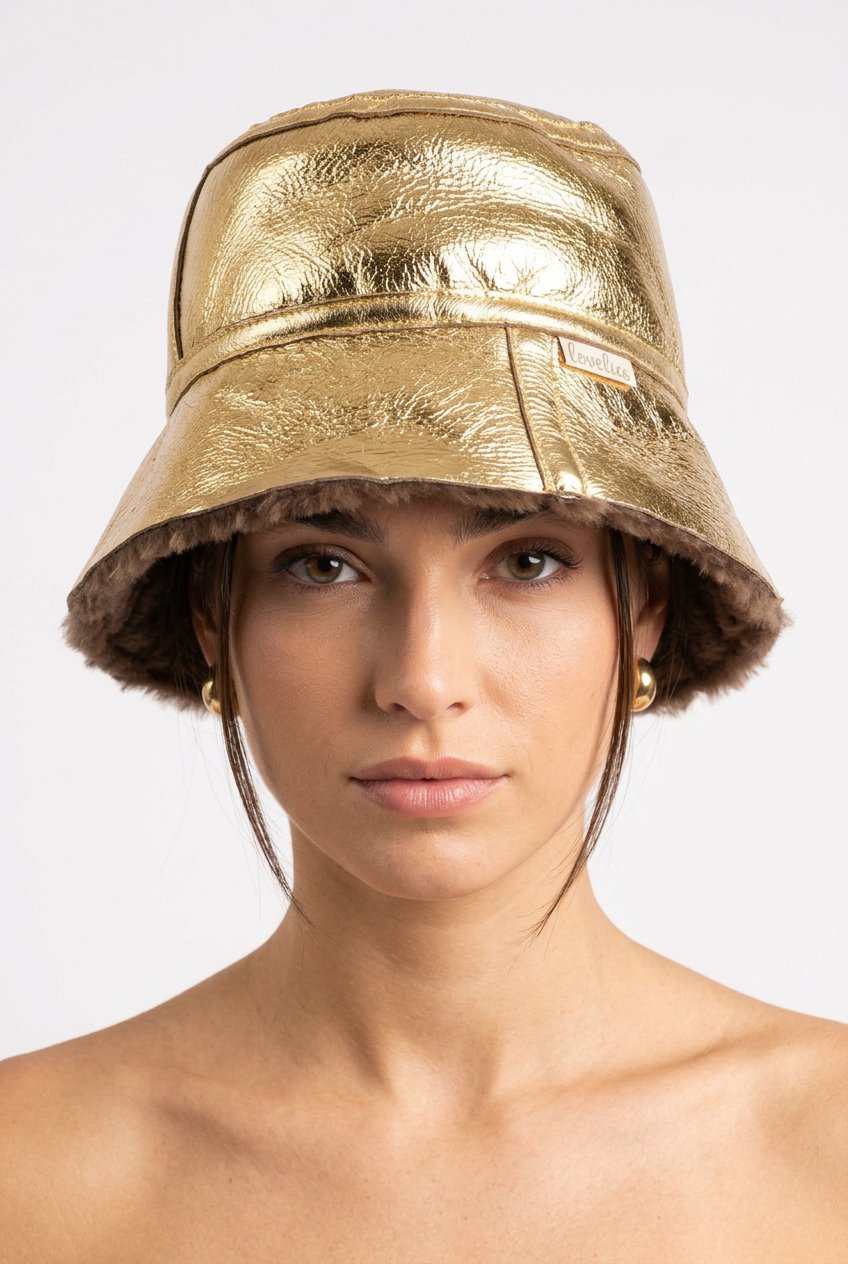 Nanga - Bonnet en peau lainée