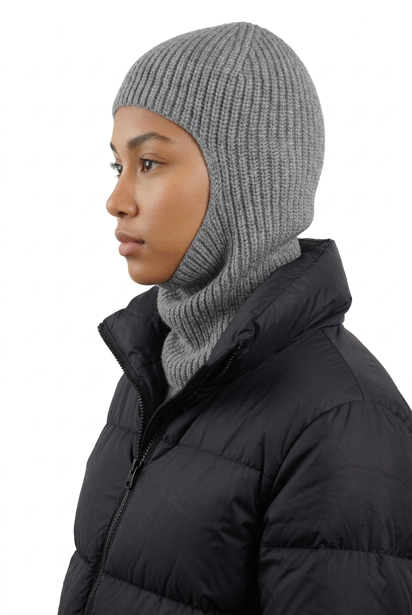 Niesen - Knitted cashmere balaclava