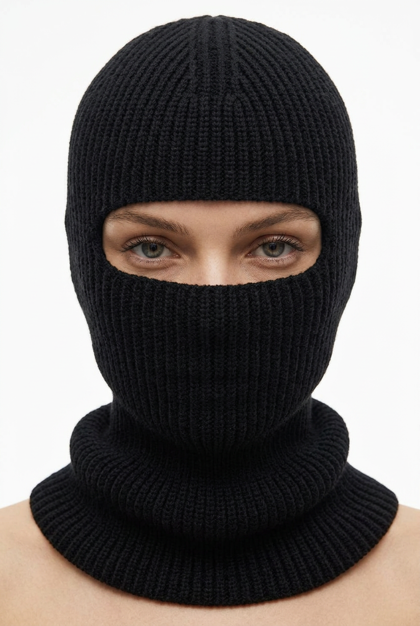 Niesen - Knitted cashmere balaclava